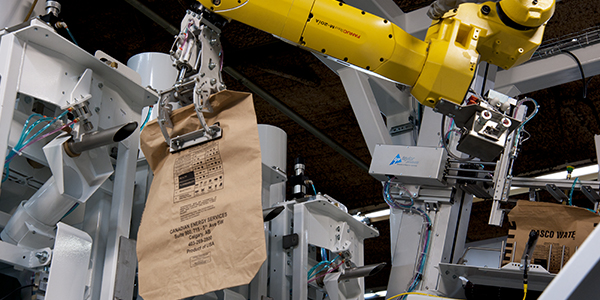 BE IN THE KNOW: ROBOTIC VALVE BAG PLACING